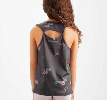 Didi's Tanktop in Black Pattern